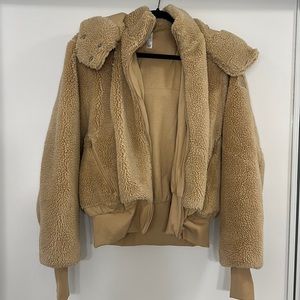 Alo Yoga | Foxy Sherpa Jacket | Camel | Size M